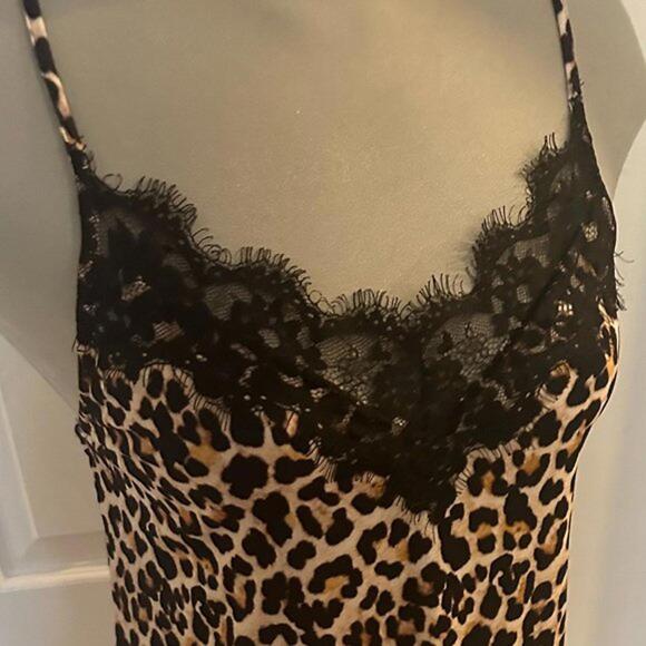 Zara Animal Print Slip Dress size small - Picture 4 of 9